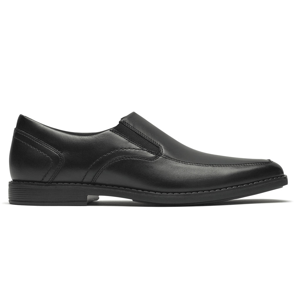 Rockport Slip-On For Mens Black - Slayter Bike Shoe - NJ9681754